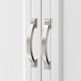 10 Pack 3 Inch(76mm) Brushed Satin Nickel Kitchen Cabinet Handles, Cabinet Pulls Kitchen Cabinet Hardware Drawer Pulls