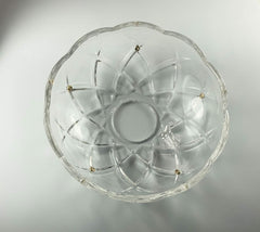 10 pieces -5 Side Holes, 4-Inches Asfour Chandelier Crystal 30% Lead Crystal Bobeche Lamp Chandelier Parts Cups With