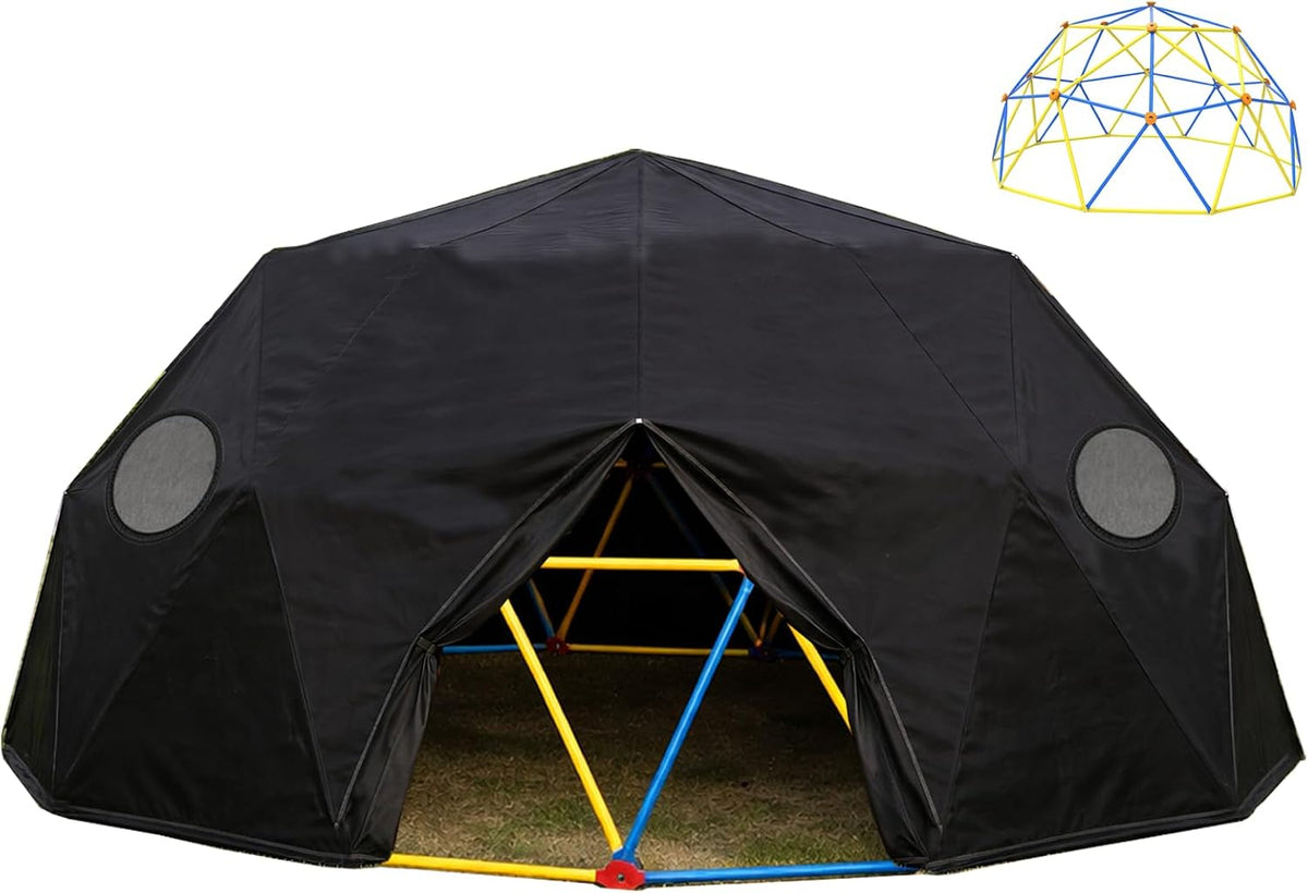 10-Foot Climbing Dome Cover, Climbing Dome Game Tent, Suitable for 10FT semi-Circular Rock Climbing (Cover only)