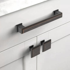 10 Pack 5 Inch(128mm) Oil Rubbed Bronze Kitchen Cabinet Handles Cabinet Pulls Kitchen Cabinet Hardware Drawer Pulls