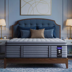 (Luxury Hotel) 18 Inch Hybrid King Size Mattress in a Box, Medium Firm | (2026 Upgraded) Reinforced Edge Support