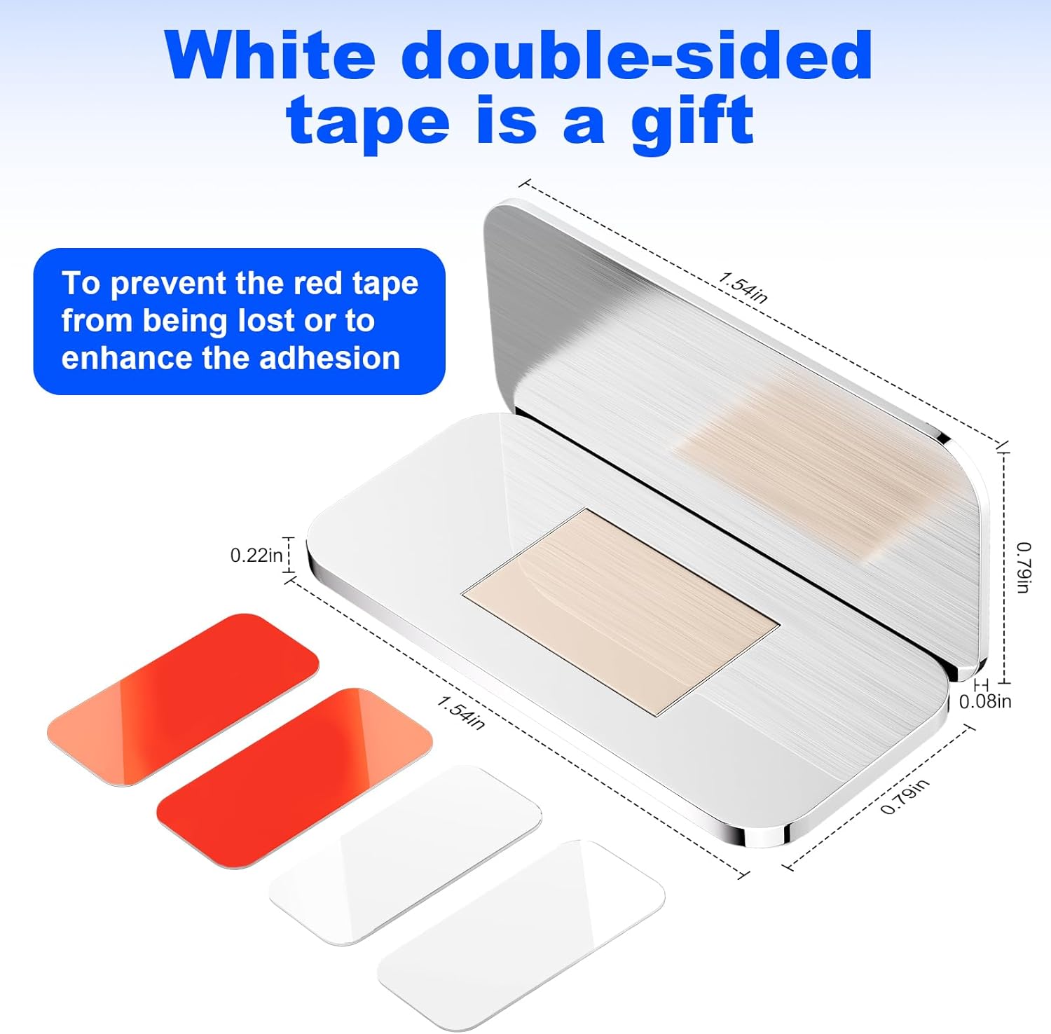 10 Pack Magnetic Cabinet Door Catch, Ultra Thin Cabinet Door Magnets, Adhesive Drawer Magnets to Stay Closed, Stainless