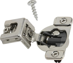 1-1/4" Overlay Soft Close 105 Degree 2 Cam Press in Face Frame Concealed Cabinet Hinge 6-Way Adjustable E8Q115NH (10